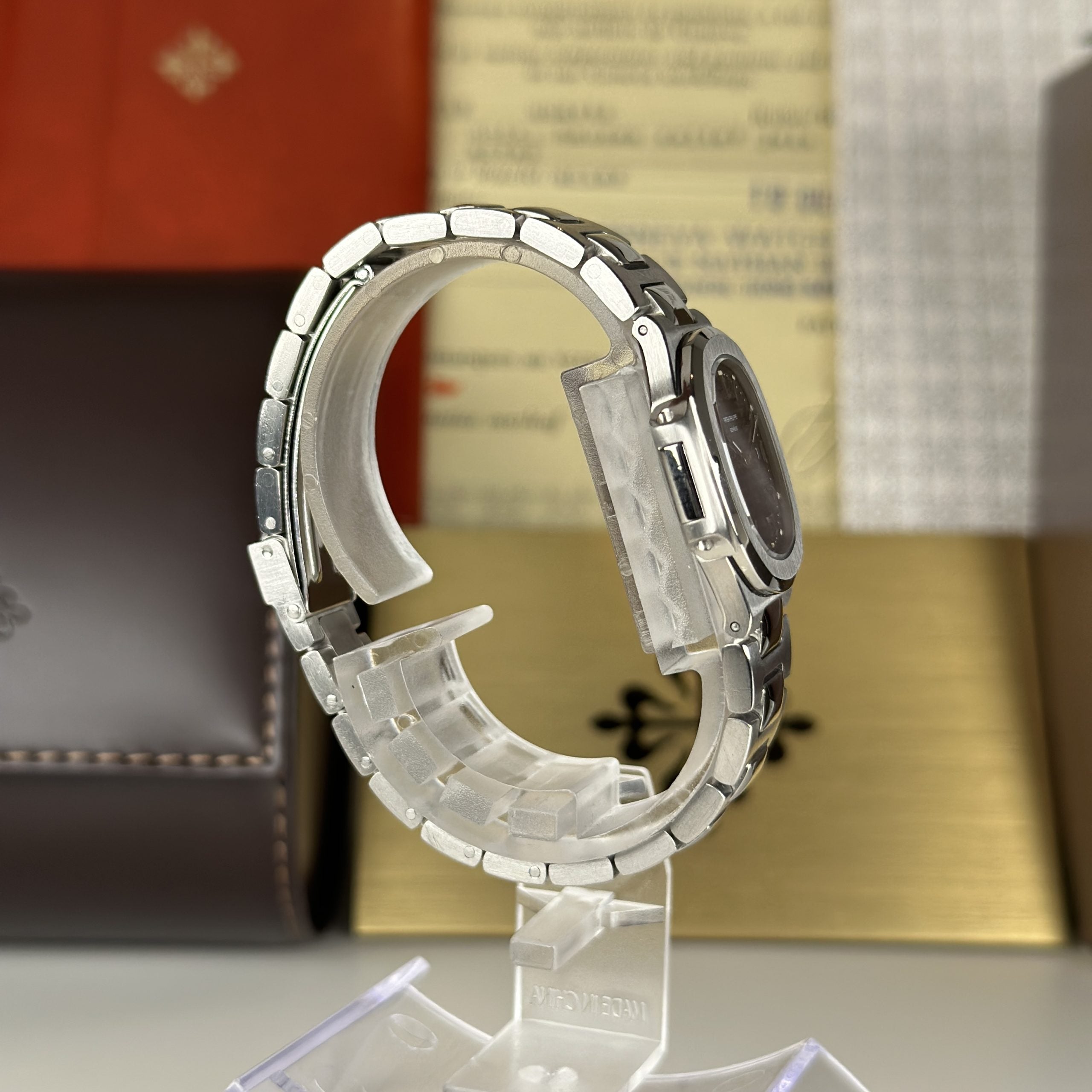 Patek Philippe Nautilus 4700/1 Stainless Steel Ladies with Box and papers Serviced by Patek in 2022