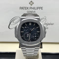 Patek Philippe Nautilus 5712 / A1-001 blue Box and Papers 2009 Mint condition