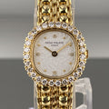Patek Philippe Ref 4772 Ellipse Ladies Cocktail Watch 18k Gold with Factory Diamond