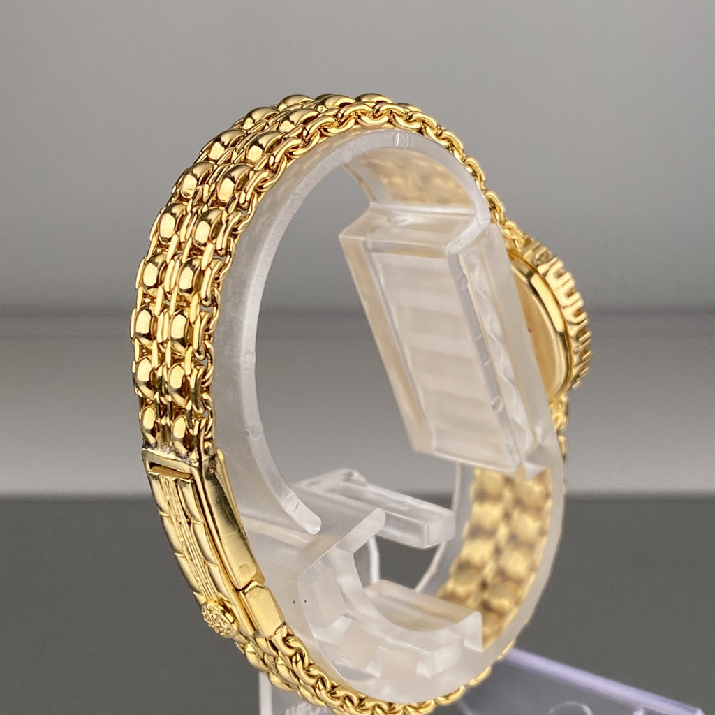 Patek Philippe Ref 4772 Ellipse Ladies Cocktail Watch 18k Gold with Factory Diamond