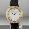Patek Philippe Ref 4820 Calatrava Ladies Cocktail Watch 18k Gold with Factory Diamond