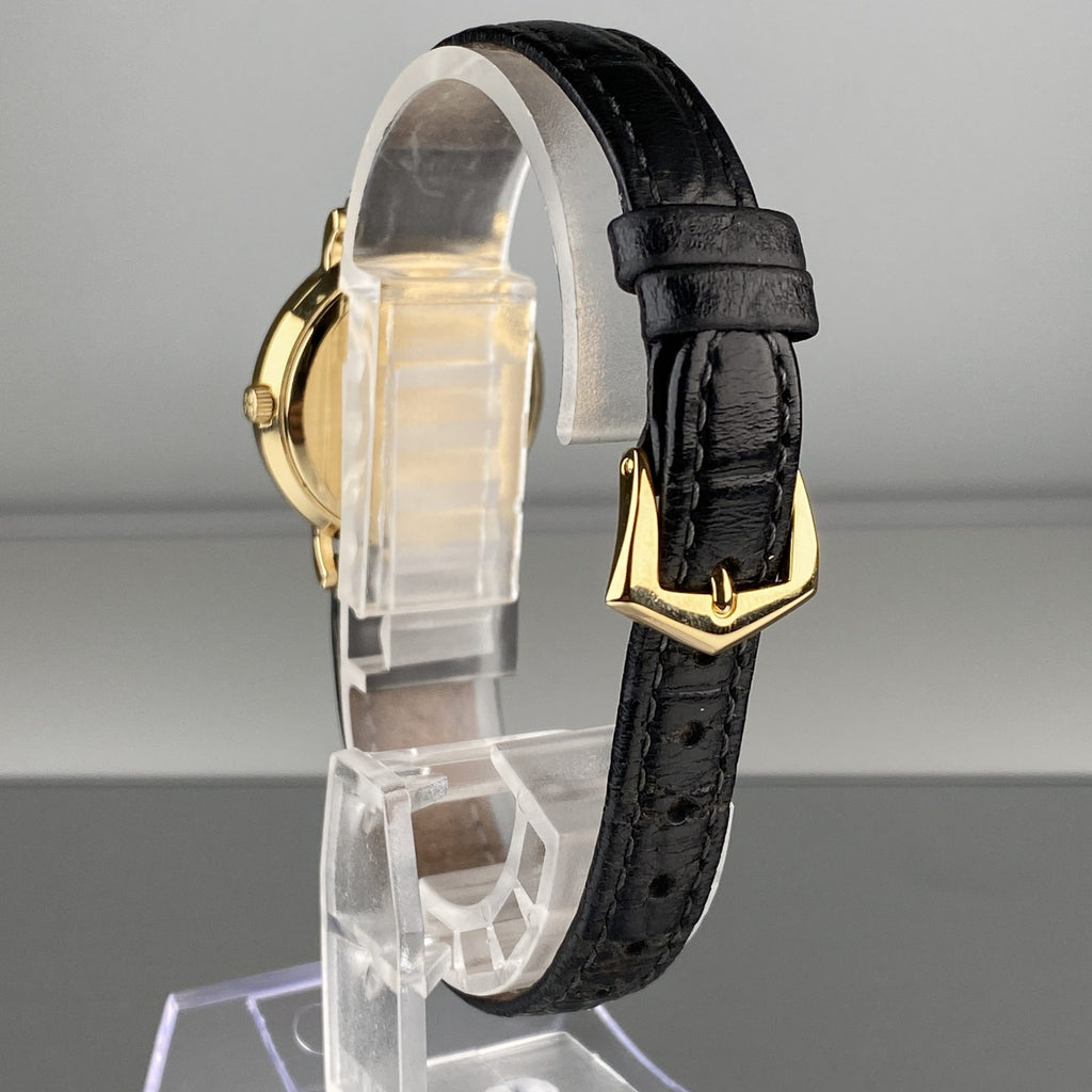 Patek Philippe Ref 4820 Calatrava Ladies Cocktail Watch 18k Gold with Factory Diamond