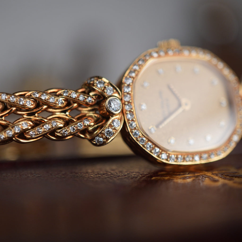 Patek Philippe Ref. 4581/1  Ladies Boutique Exclusive Full Factory Diamond 18K Gold