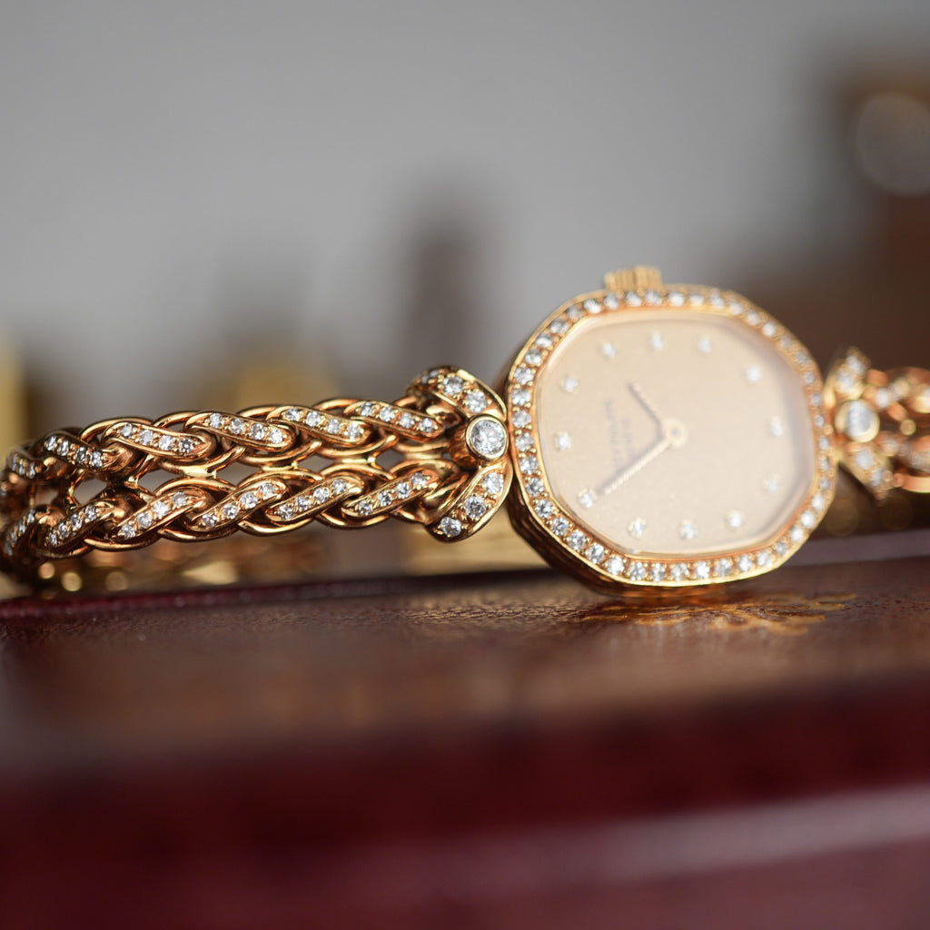 Patek Philippe Ref. 4581/1  Ladies Boutique Exclusive Full Factory Diamond 18K Gold