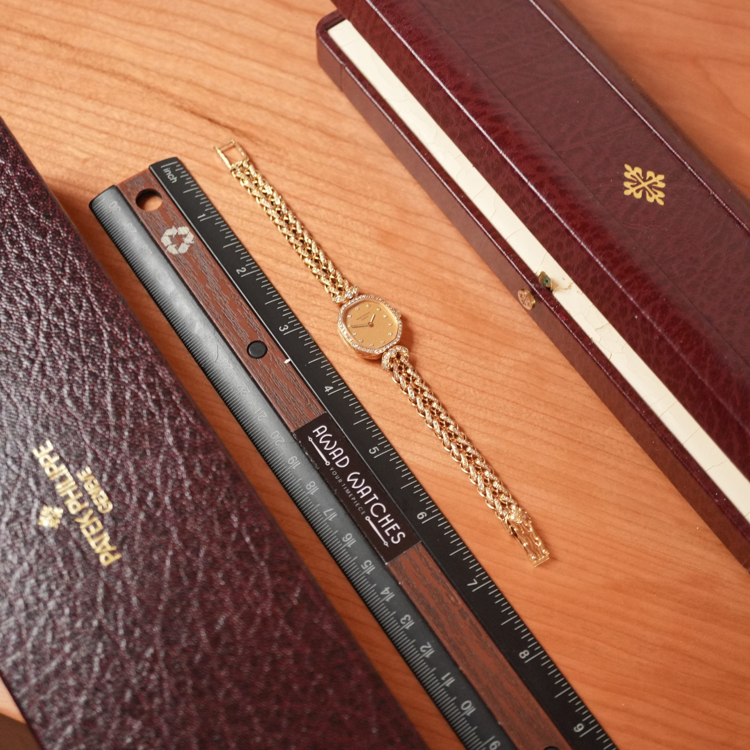 Patek Philippe Ref. 4581/1  Ladies Boutique Exclusive Full Factory Diamond 18K Gold