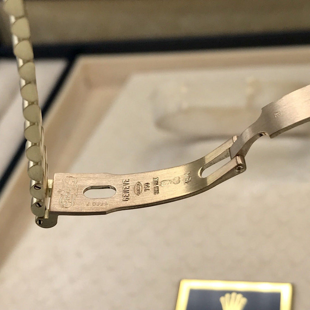 Rare Rolex 69068 President Lady 18k Gold Factory Diamond and Ruby Box Papers