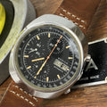 Rare Vintage Godiva Chronograph Swiss Made Watch 38mm 7750ETA