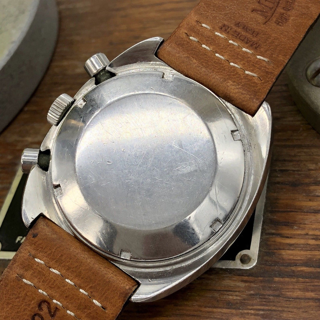 Rare Vintage Godiva Chronograph Swiss Made Watch 38mm 7750ETA