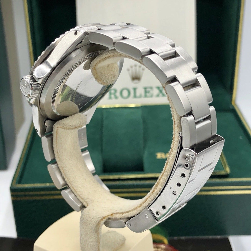 Rare Vintage Rolex Submariner 5513 Last Generation & Full Set Box Papers 1990