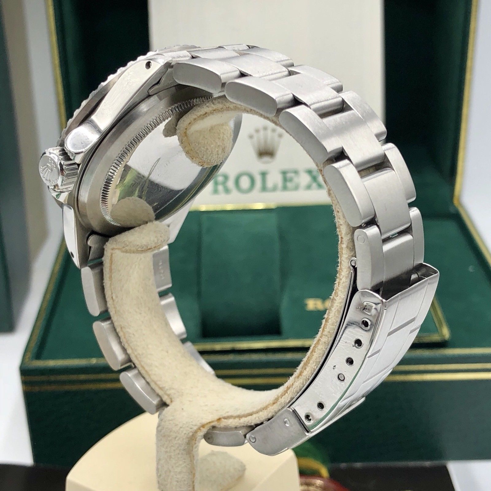 Rare Vintage Rolex Submariner 5513 Last Generation & Full Set Box Papers 1990