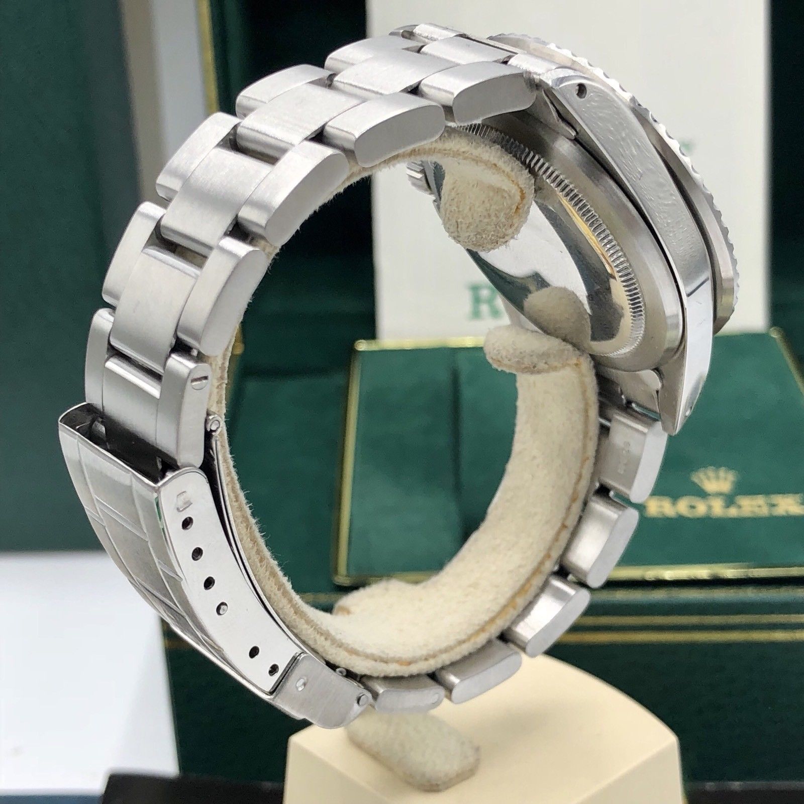 Rare Vintage Rolex Submariner 5513 Last Generation & Full Set Box Papers 1990