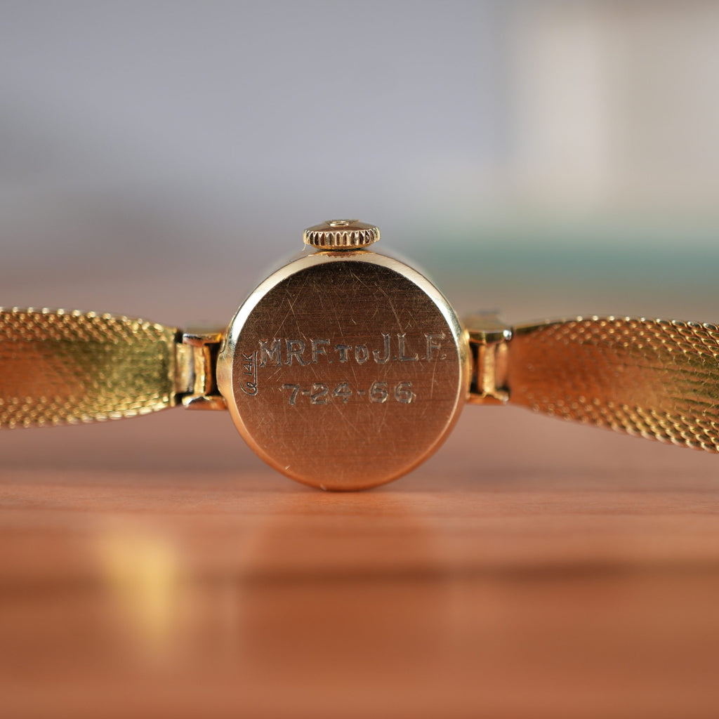 Rolex 14k Gold Ladies Cocktail Watch with Diamonds with original Boxed