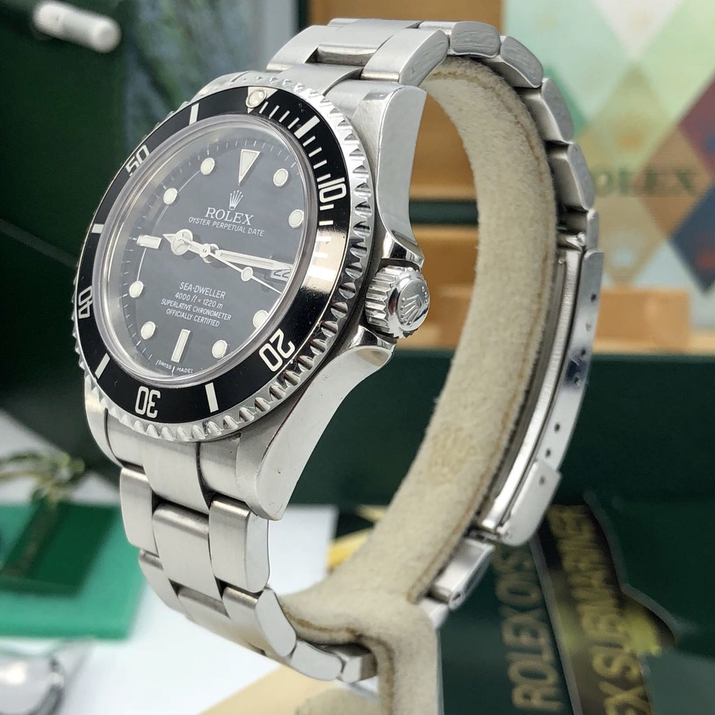 Rolex 16600 Sea Dweller Unpolished Extra Full Set Box & Papers 2004