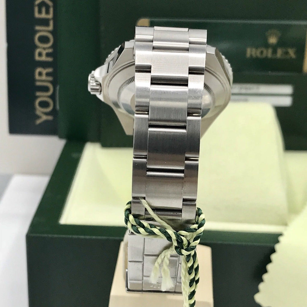 Rolex 16610LV Submariner Anniversary Green Kermit 2009 Full Set Card M Serial