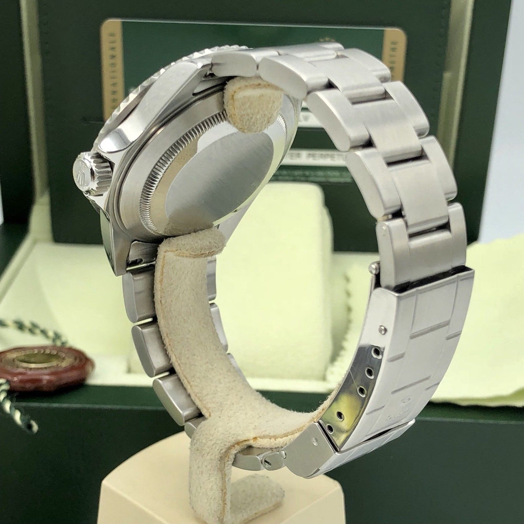 Rolex 16610LV Submariner Anniversary Green Kermit Full Set Card 2008 M Serial