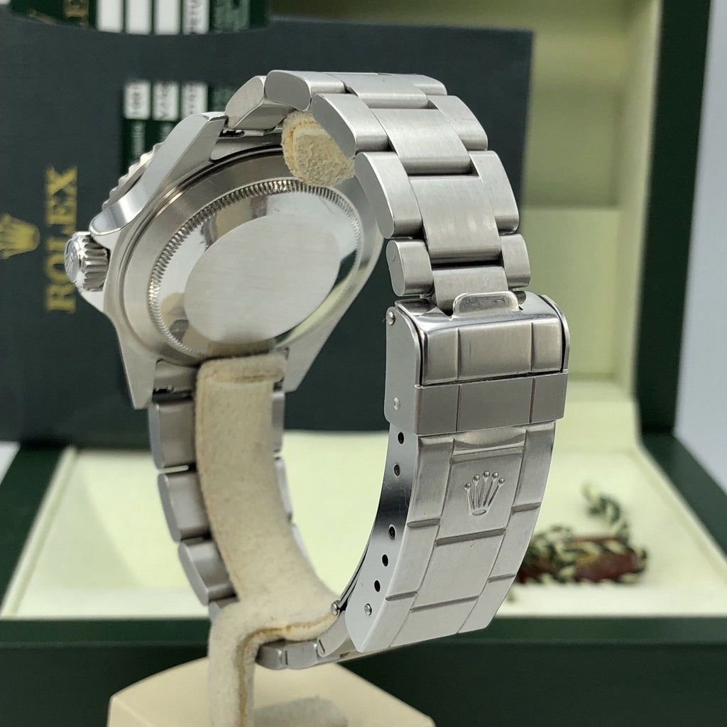 Rolex 16610LV Submariner Anniversary Green Kermit Full Set Card 2010 V Serial