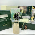 Rolex 16610LV Submariner Anniversary Green Kermit Lime Full Set Papers D Serial
