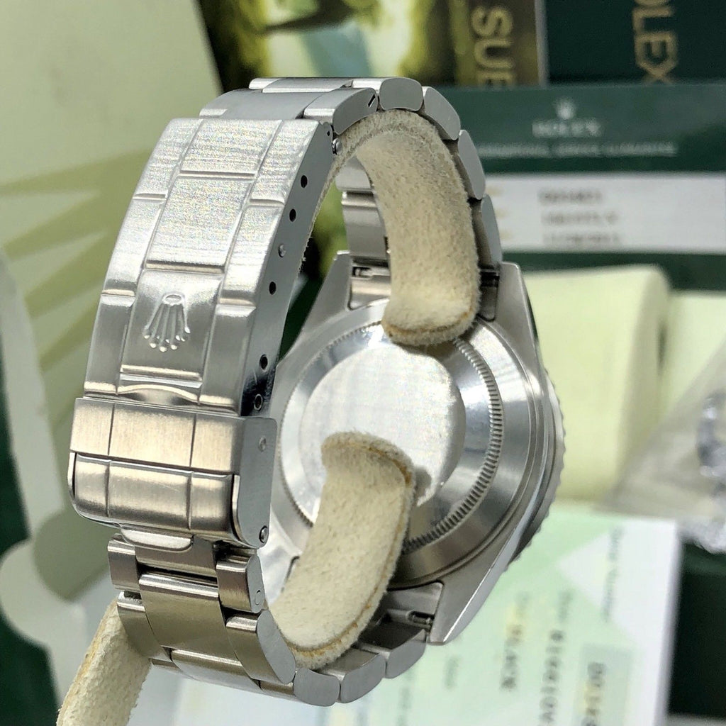 Rolex 16610LV Submariner Anniversary Green Kermit Lime Full Set Papers D Serial