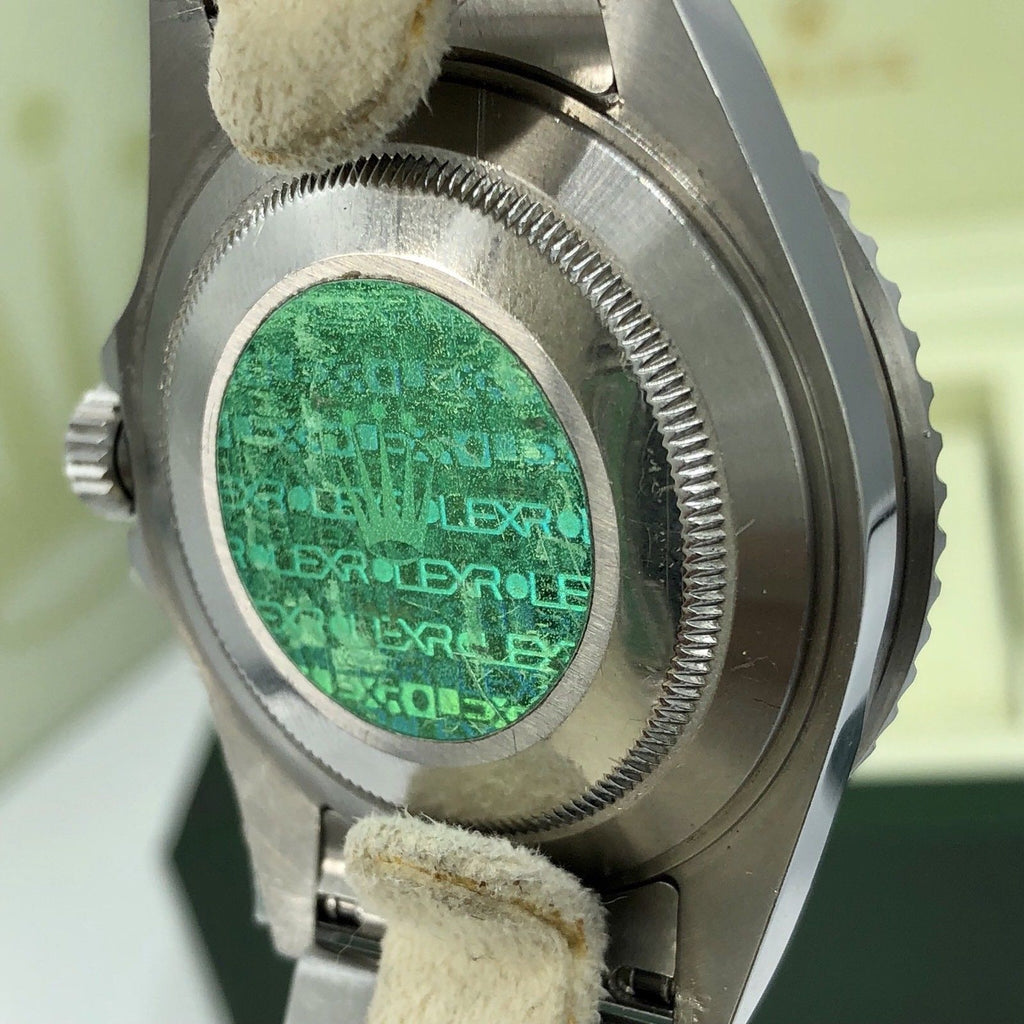 Rolex 16610LV Submariner Anniversary Green Kermit Unpolished 2007 Z Serial