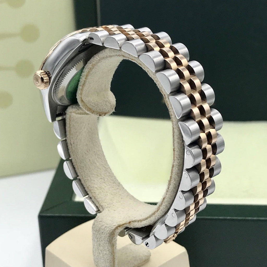 Rolex Datejust 179171 Diamond Two Tone 18K Rose Gold/Stainless 26mm ladies