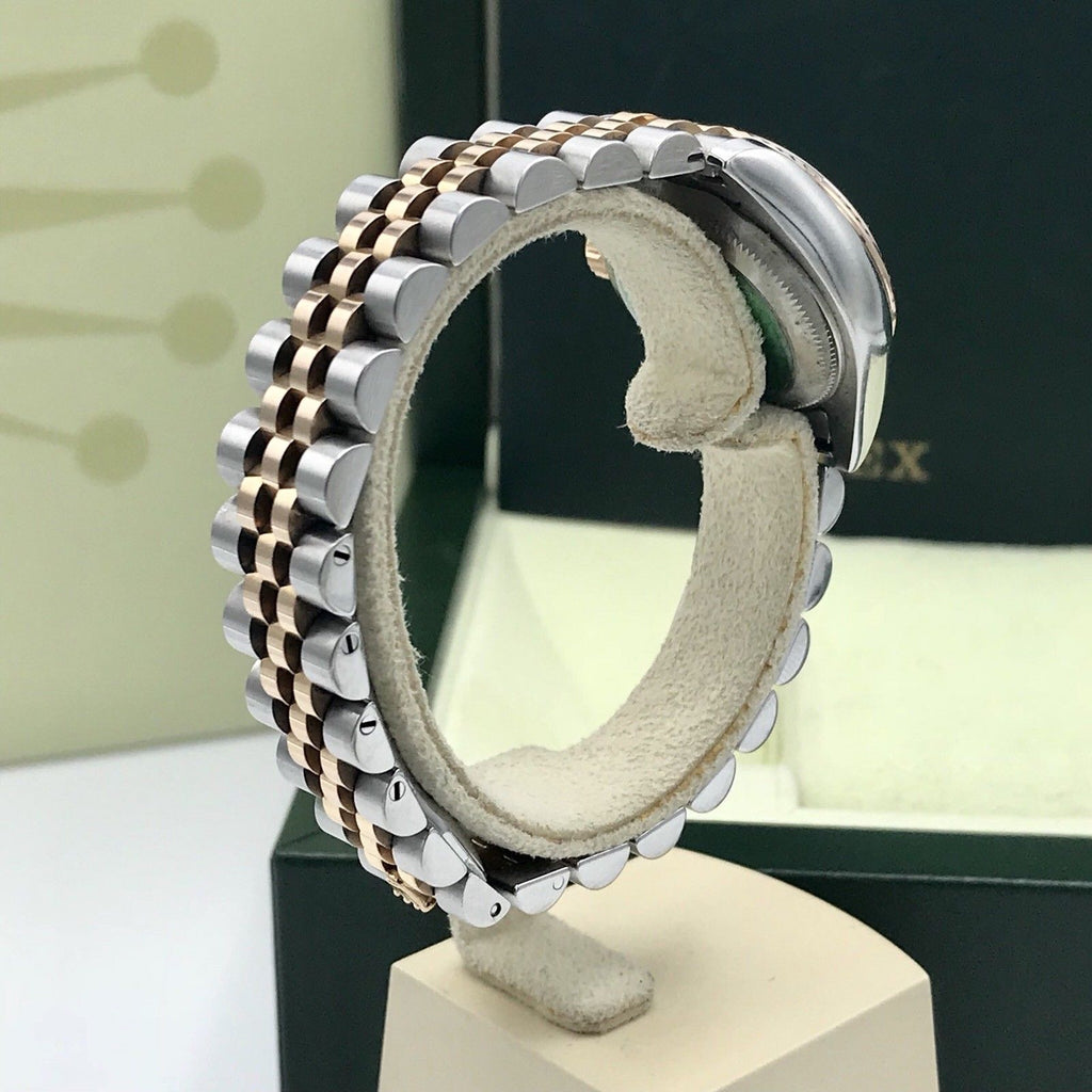 Rolex Datejust 179171 Diamond Two Tone 18K Rose Gold/Stainless 26mm ladies