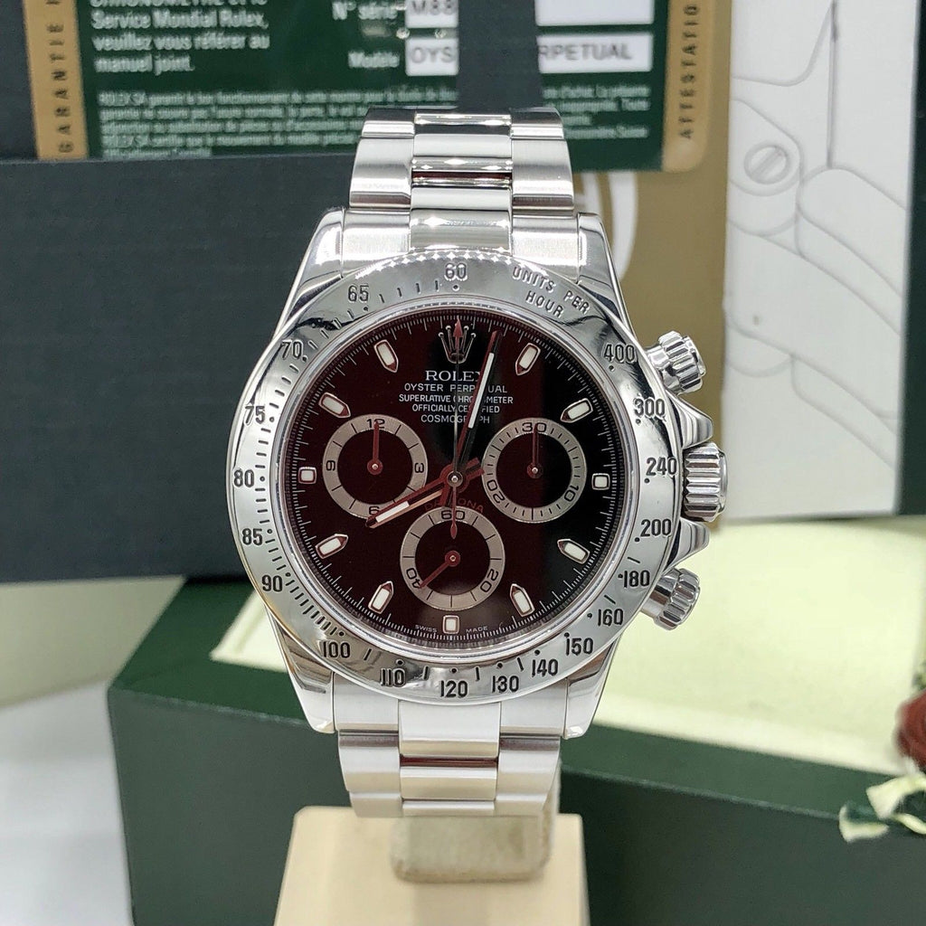Rolex Daytona 116520 M Serial Black FULL SET Box & Papers
