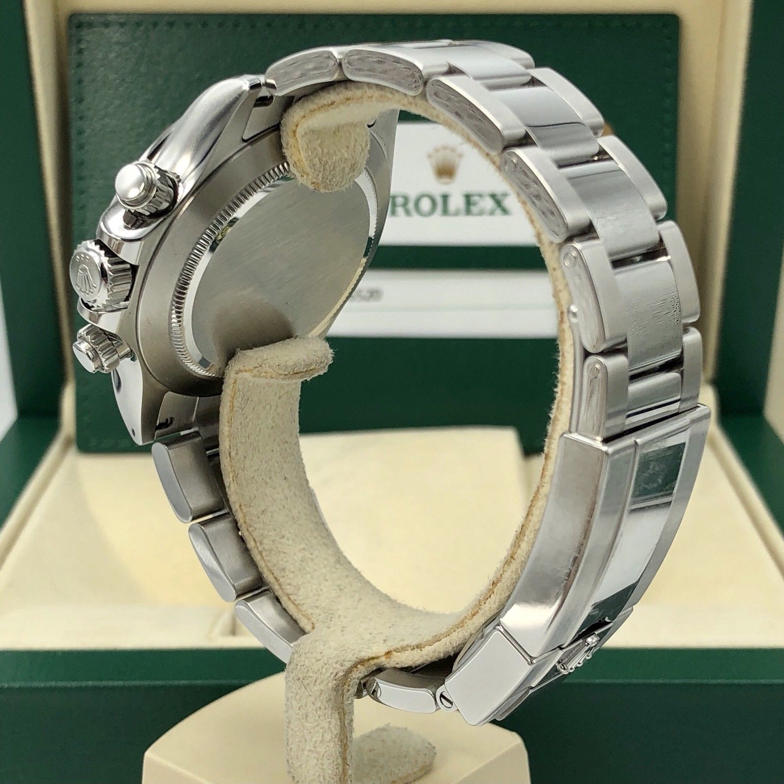 Rolex Daytona 116520 White Random serial 2016 FULL SET Box & Card Unpolished