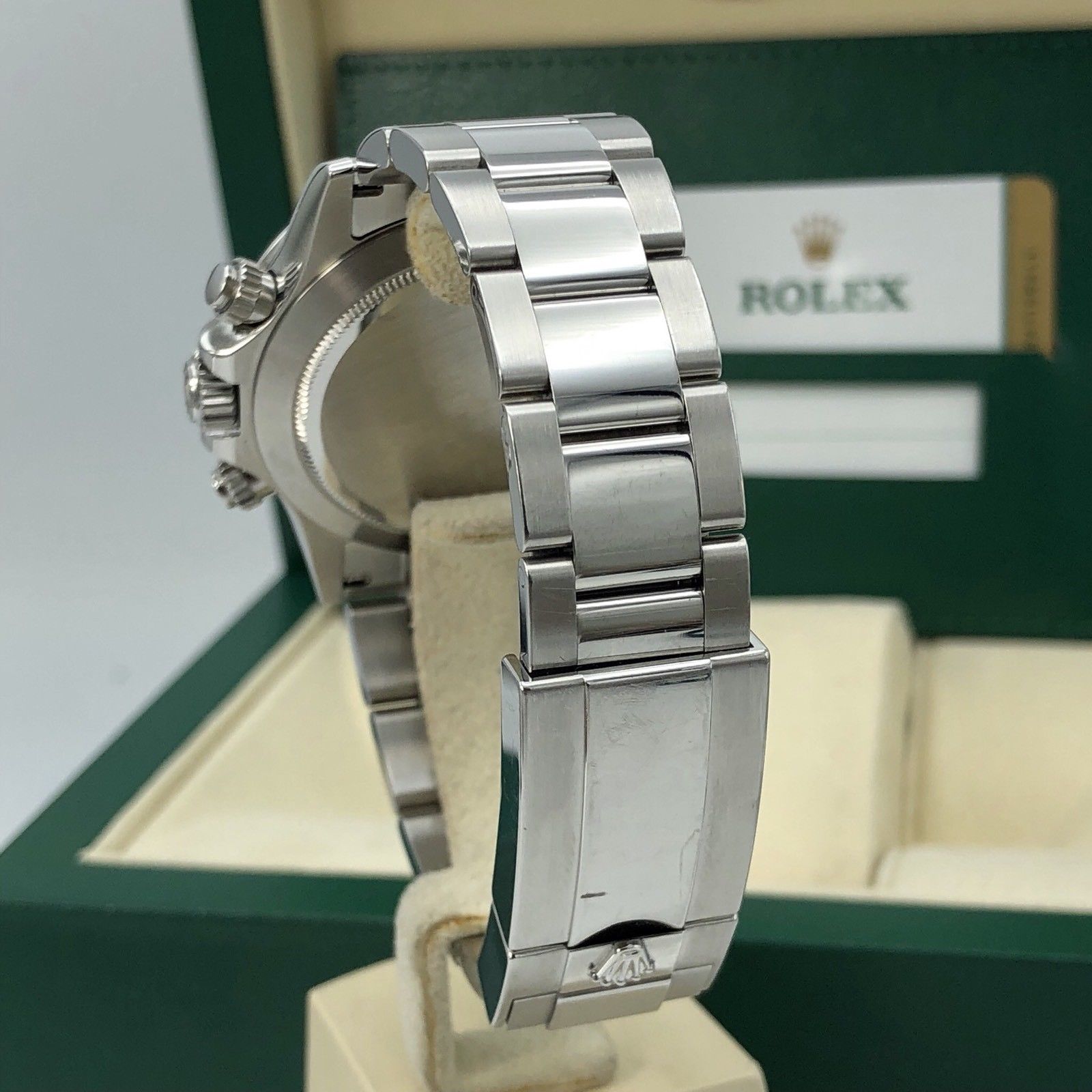 Rolex Daytona 116520 White Random serial 2016 FULL SET Box & Card Unpolished