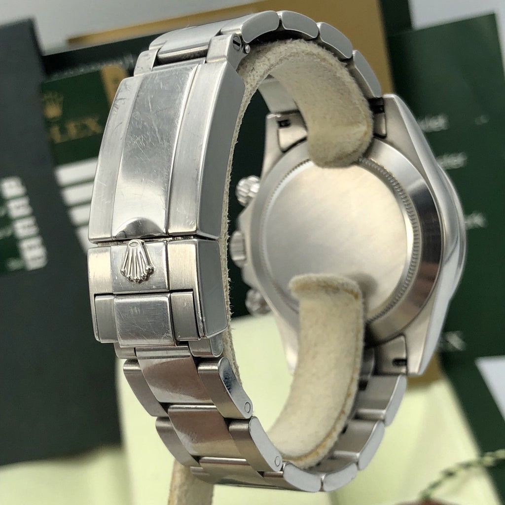 Rolex Daytona 116520 White V serial 2009 FULL SET Box & Card Unpolished