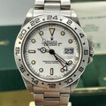 Rolex Explorer II 16550 Original Dial & Hands Full Set 1985 Heavy Patina Papers