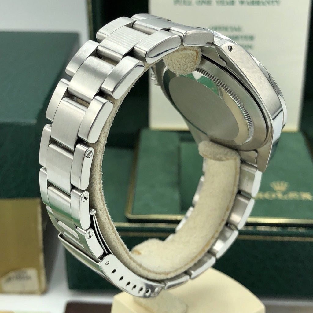 Rolex Explorer II 16550 Original Dial & Hands Full Set 1985 Heavy Patina Papers