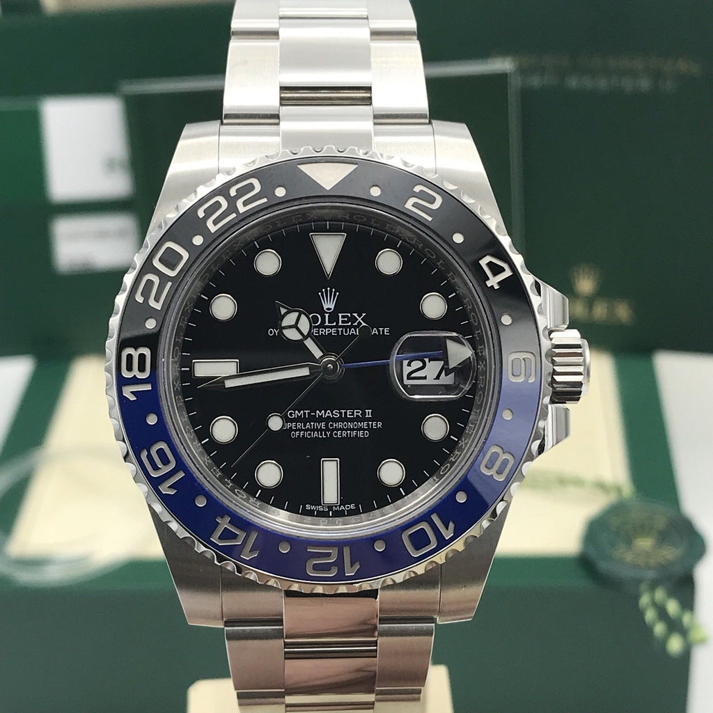 Rolex GMT Mater II 116710 BLNR BATMAN Box and papers 2016 Unpolished Full Set