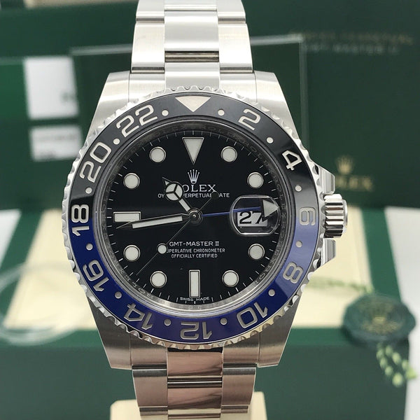 Rolex GMT Mater II 116710 BLNR BATMAN Box and papers 2016 Unpolished Full Set