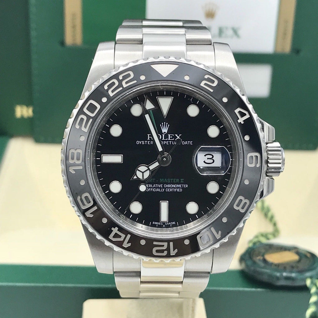 Rolex GMT Mater II 116710 LN Box and papers 2015 G Full Set