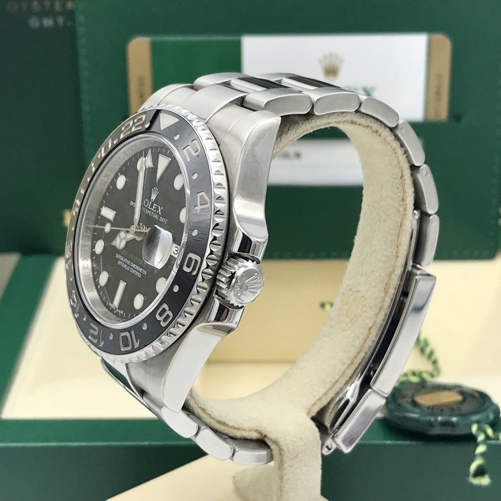 Rolex GMT Mater II 116710 LN Box and papers 2015 G Full Set