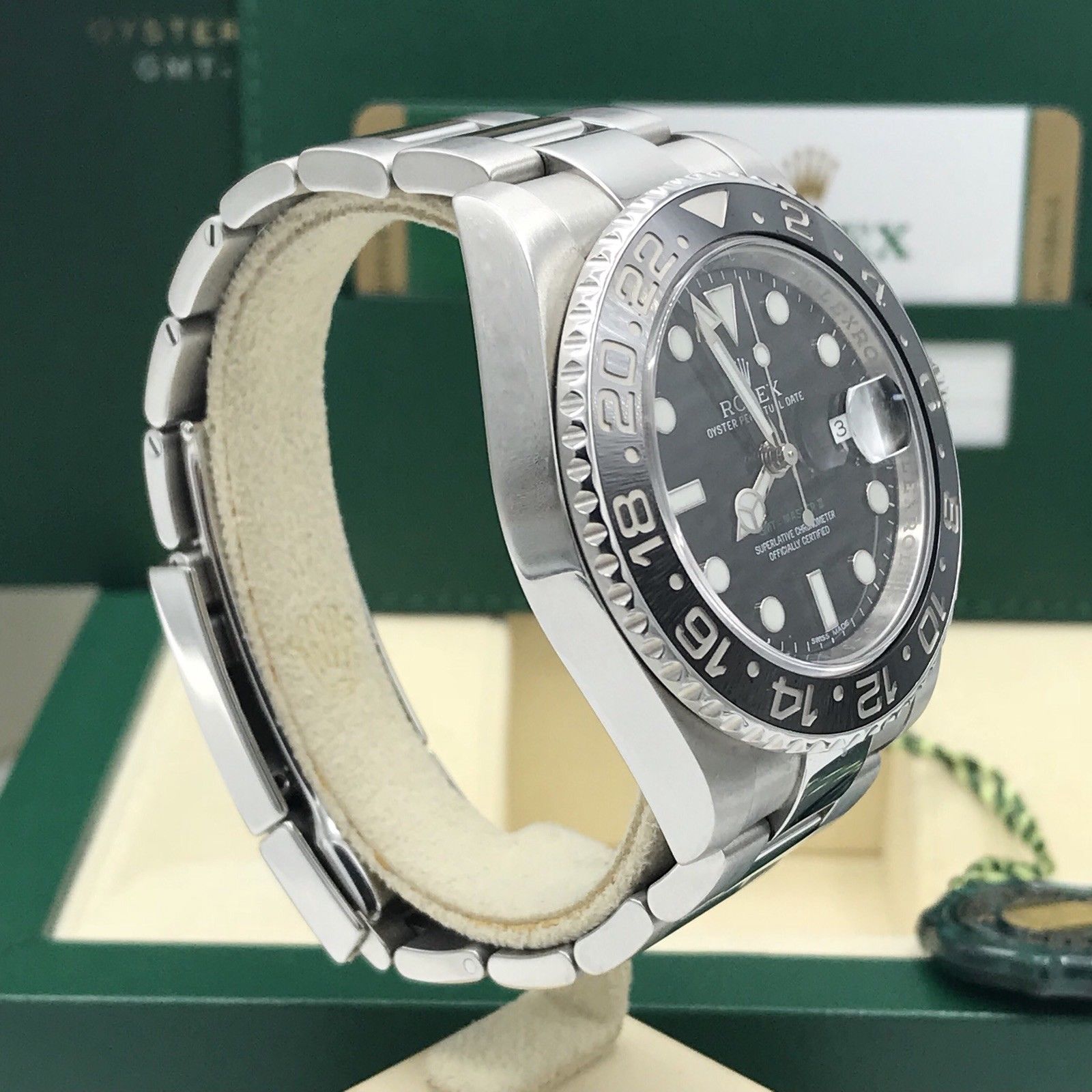 Rolex GMT Mater II 116710 LN Box and papers 2015 G Full Set
