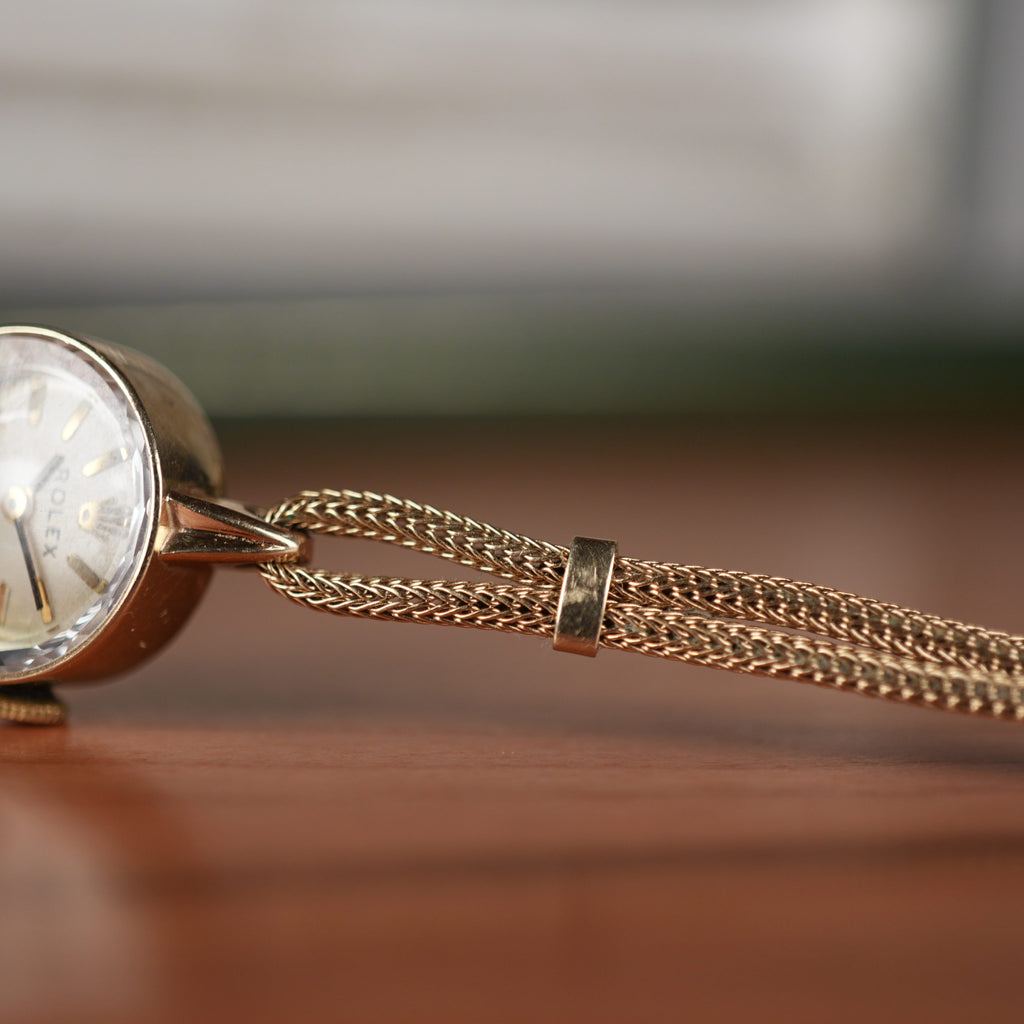 Rolex Ladies Cocktail Watch 14K Solid Gold with Original Box