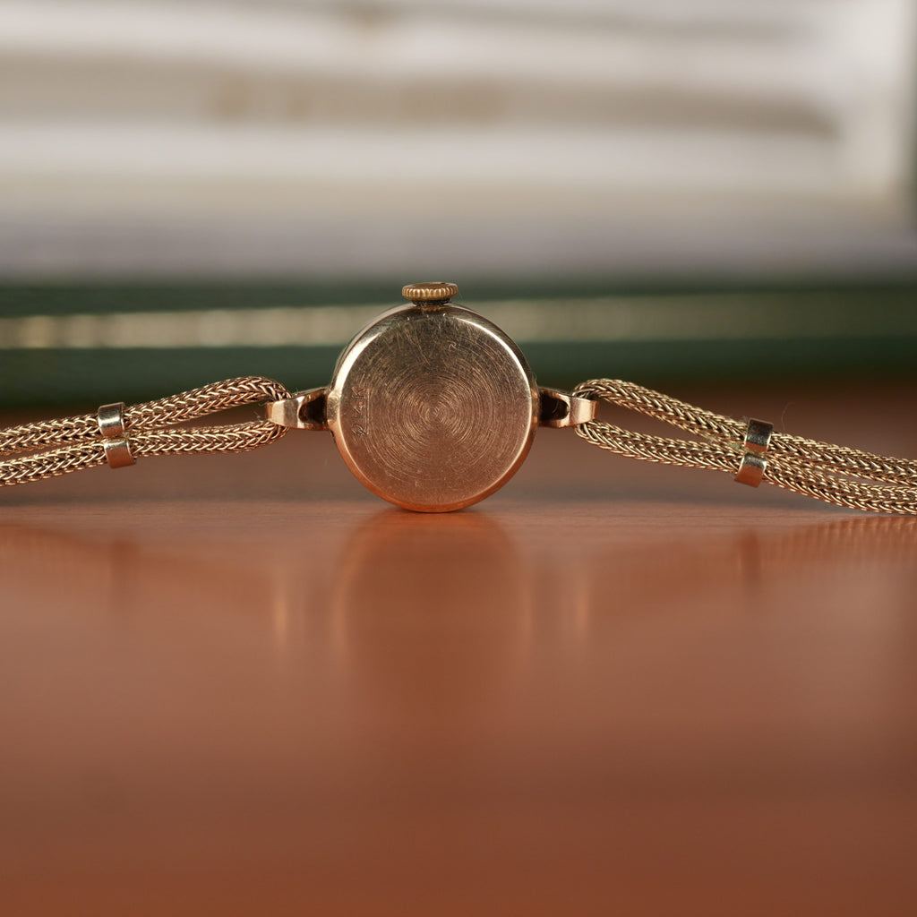 Rolex Ladies Cocktail Watch 14K Solid Gold with Original Box
