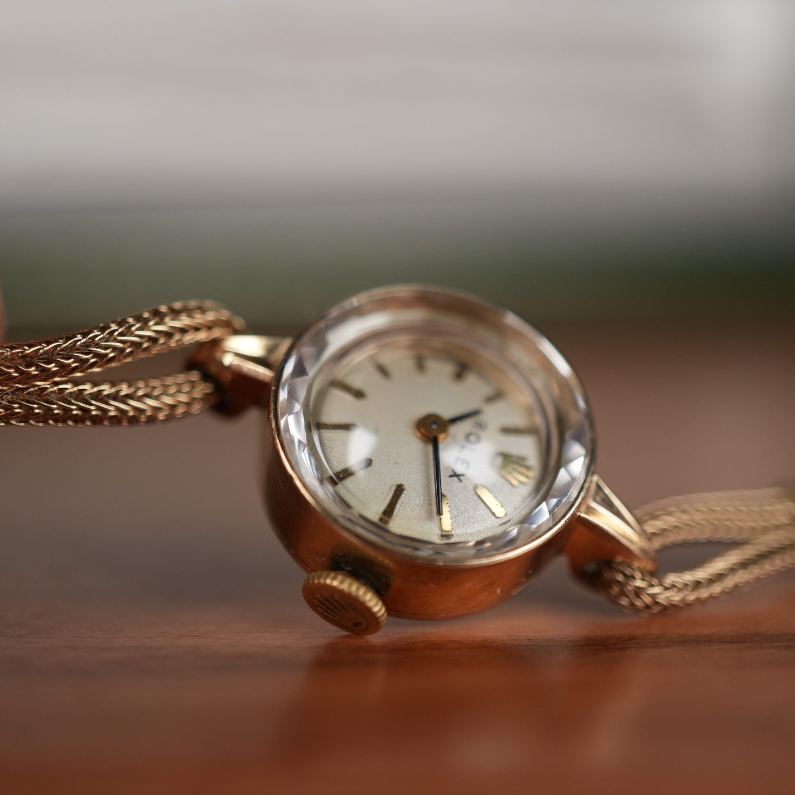 Rolex Ladies Cocktail Watch 14K Solid Gold with Original Box