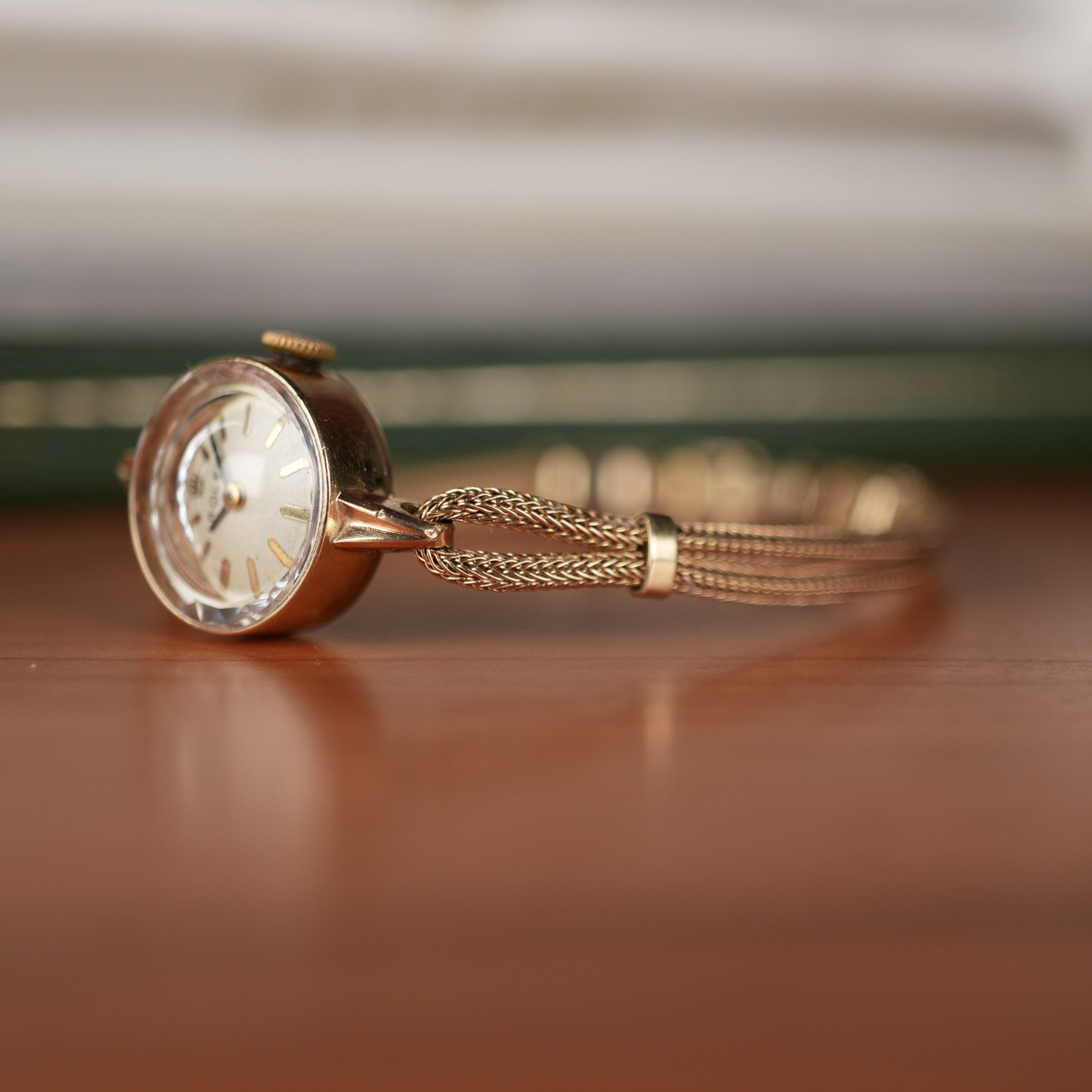 Rolex Ladies Cocktail Watch 14K Solid Gold with Original Box