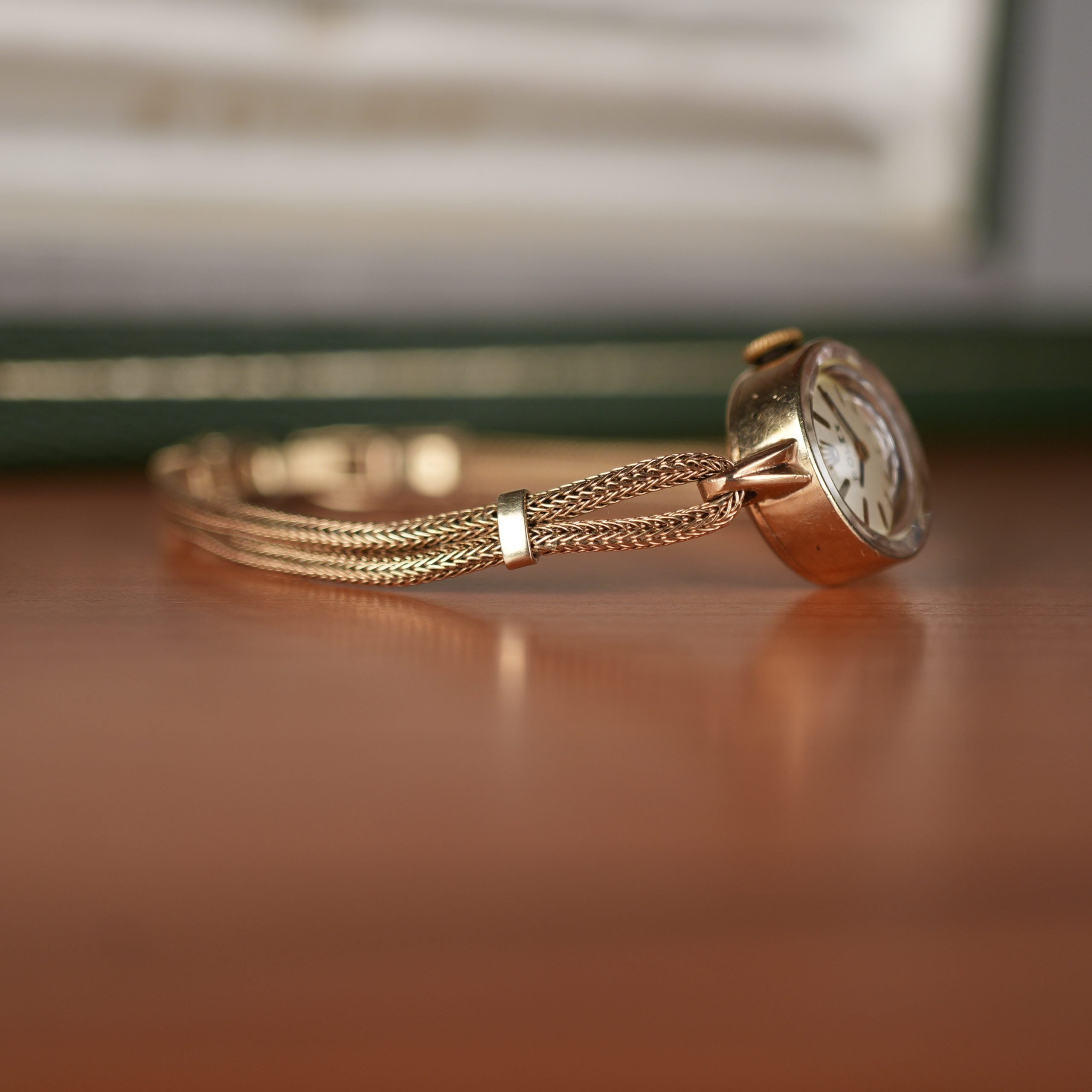 Rolex Ladies Cocktail Watch 14K Solid Gold with Original Box