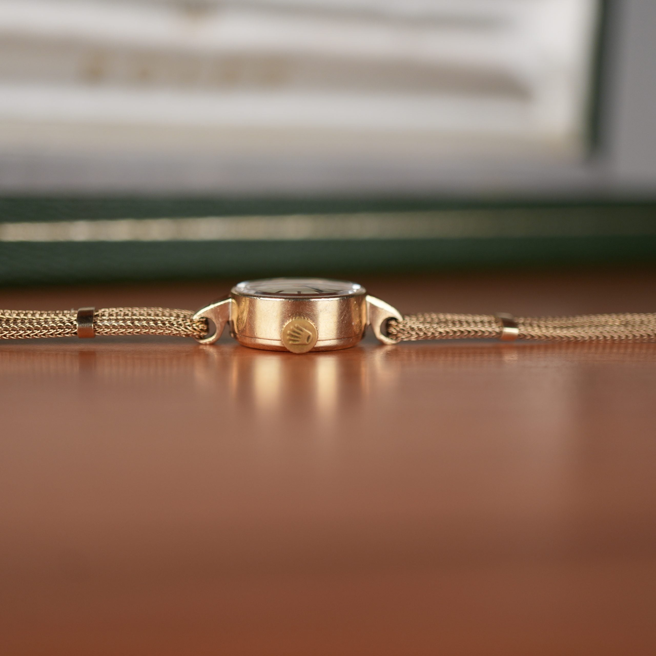 Rolex Ladies Cocktail Watch 14K Solid Gold with Original Box
