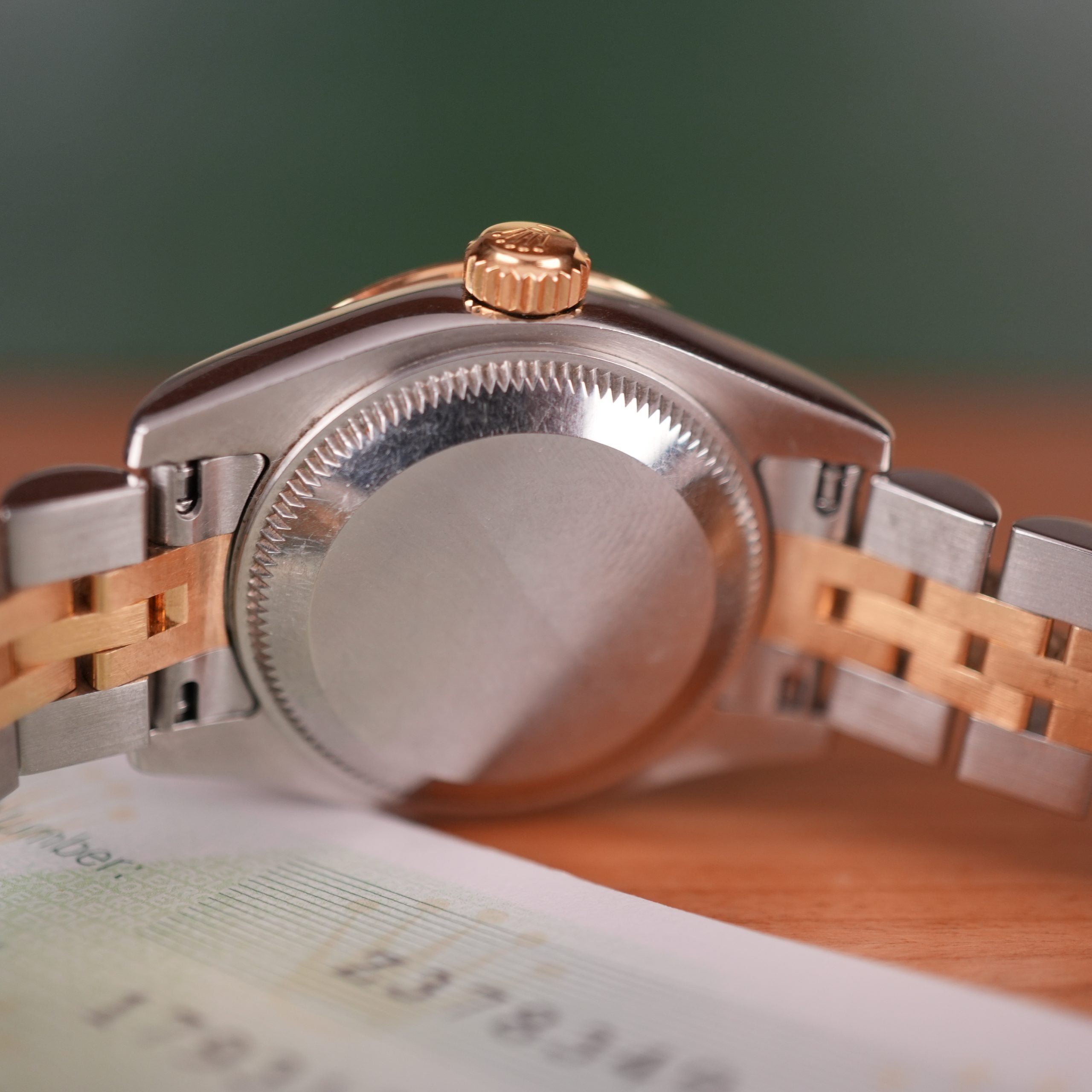 Rolex Lady-Datejust 179313 Two-Tone 18k Gold and Steel Factory Diamond Dial & Bezel Full Set