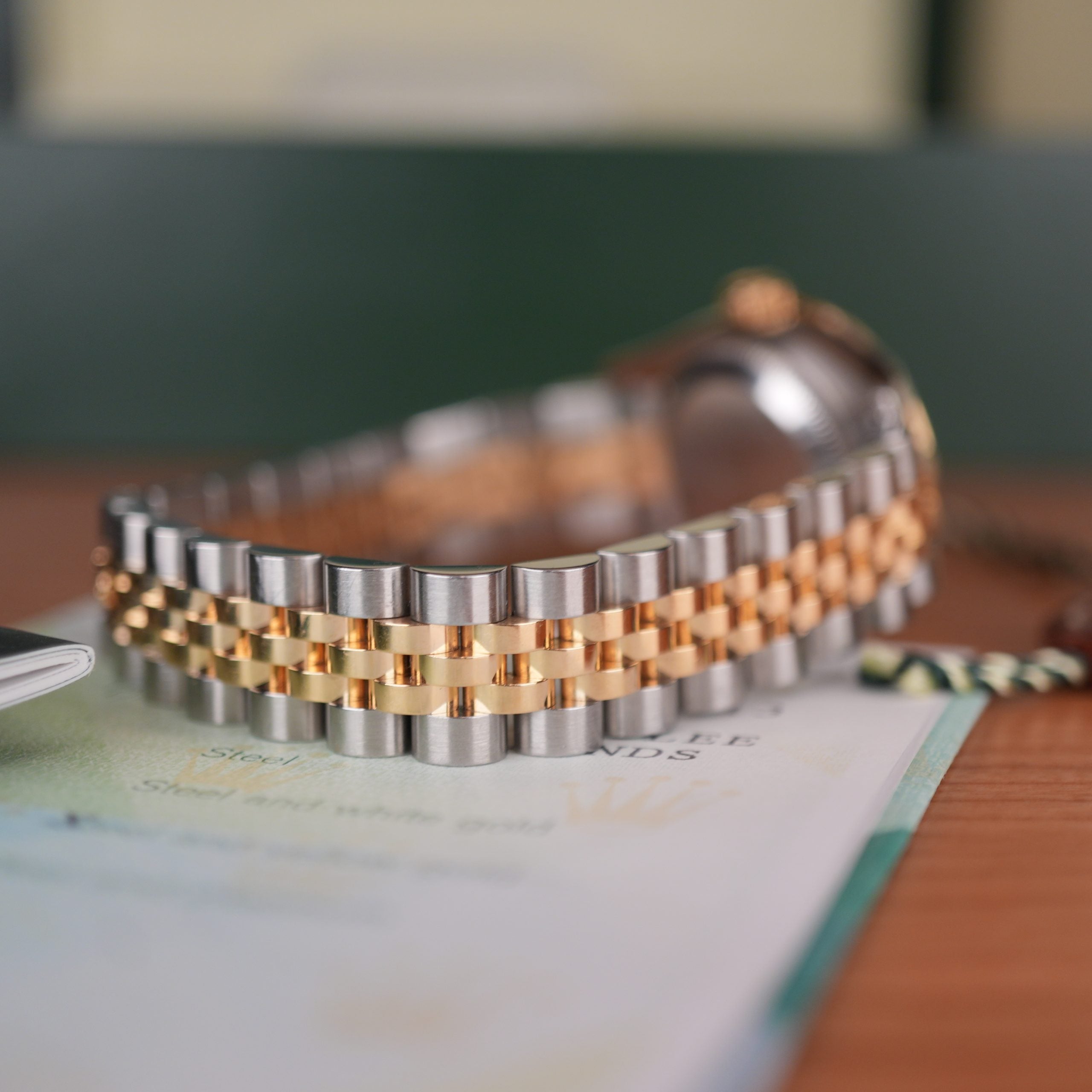 Rolex Lady-Datejust 179313 Two-Tone 18k Gold and Steel Factory Diamond Dial & Bezel Full Set