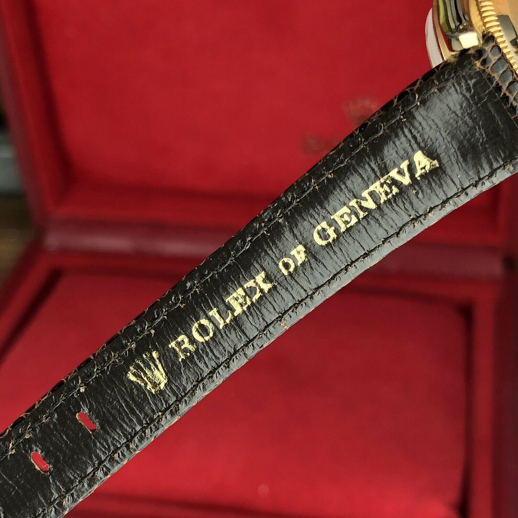 Rolex Oyster Ladies Perpetual 6718 Yellow Gold 18k 25mm With Box