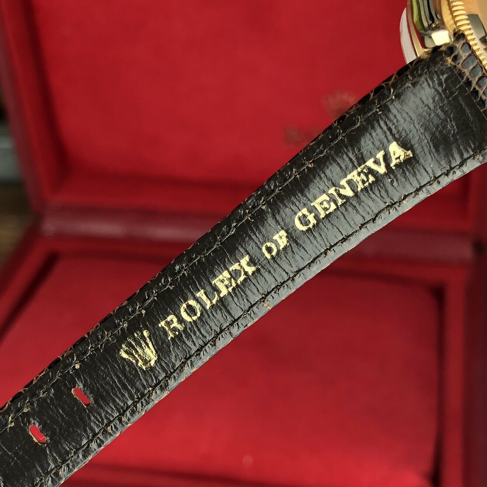 Rolex Oyster Ladies Perpetual 6718 Yellow Gold 18k 25mm With Box