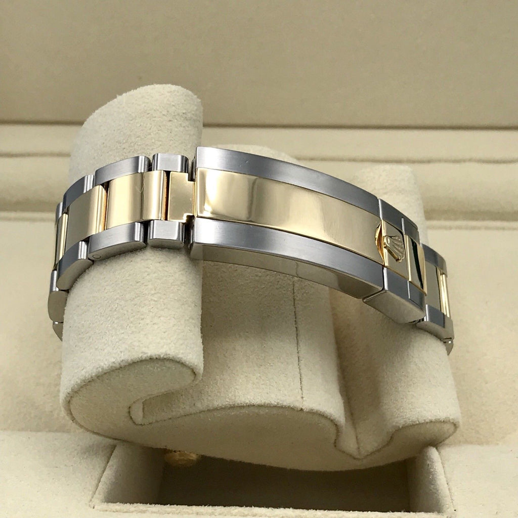 Rolex Submariner 116613 18k gold & Steel Blue with Box Ceramic
