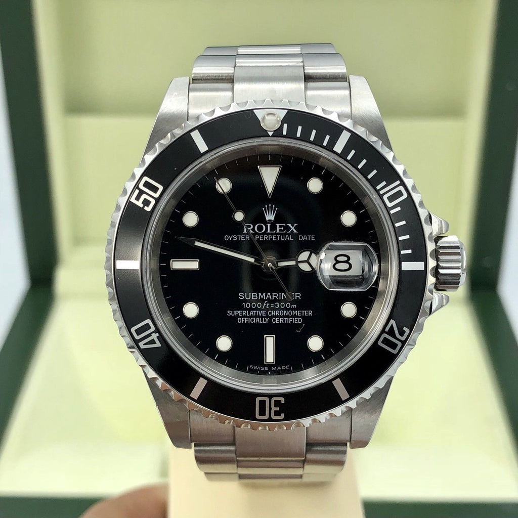2006 Rolex Submariner 16610 Z Serial Unpolished With box