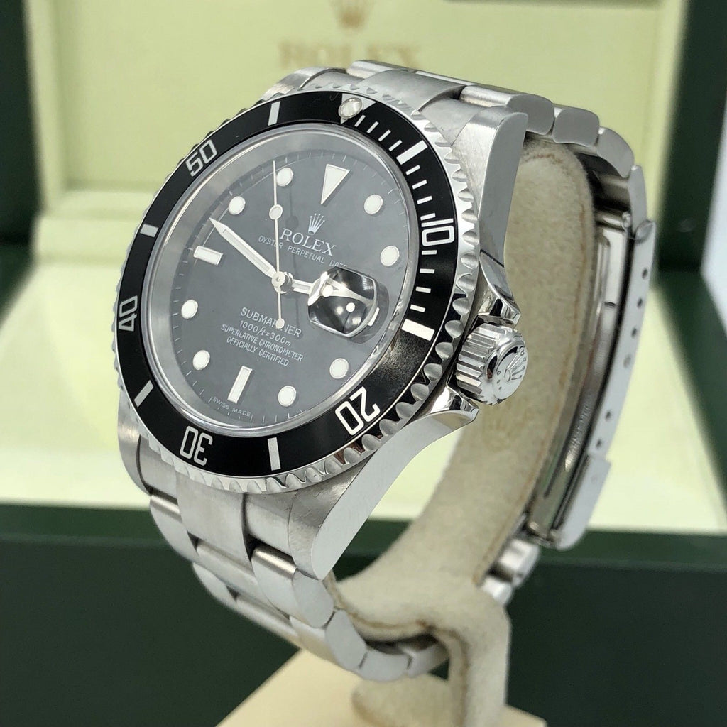 2006 Rolex Submariner 16610 Z Serial Unpolished With box