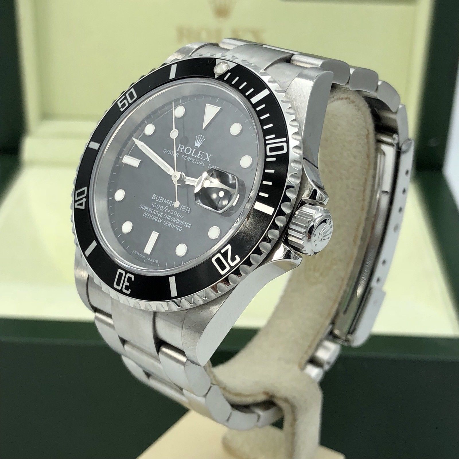 2006 Rolex Submariner 16610 Z Serial Unpolished With box